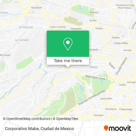 Corporativo Mabe map