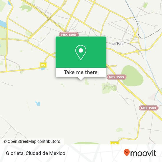 Glorieta map