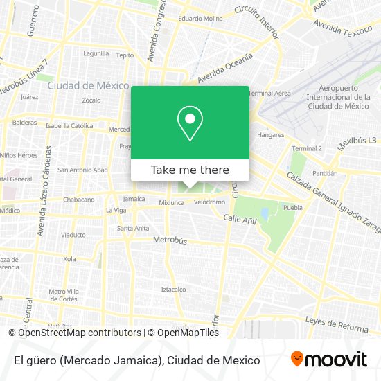 El güero (Mercado Jamaica) map