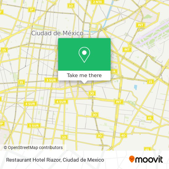 Mapa de Restaurant Hotel Riazor