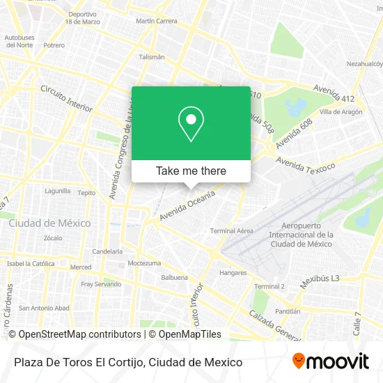Plaza De Toros El Cortijo map