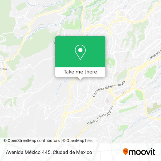 Avenida México 445 map