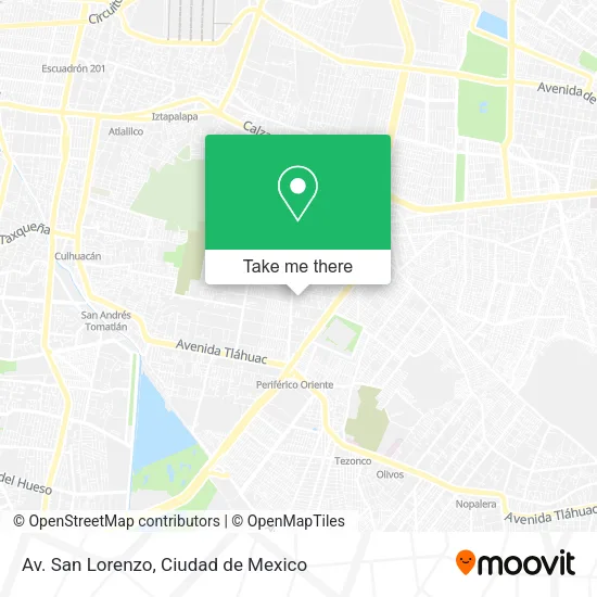 Av. San Lorenzo map