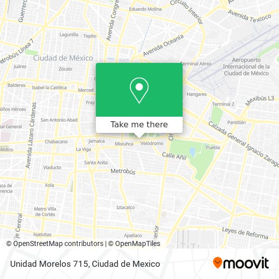 Unidad Morelos 715 map