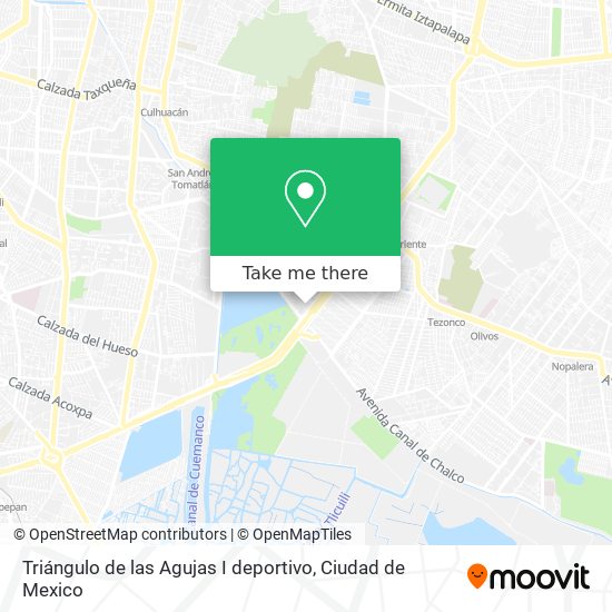 Triángulo de las Agujas I deportivo map