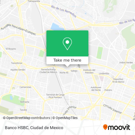 Banco HSBC map