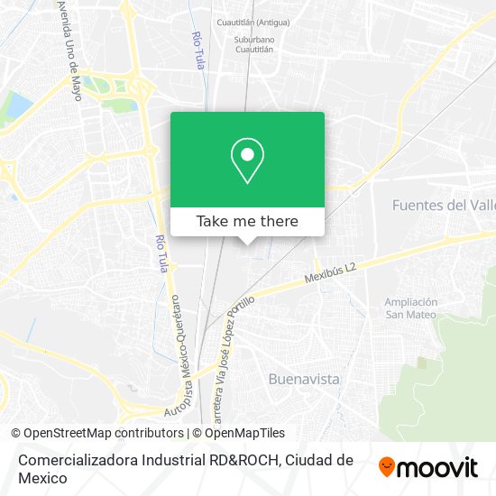 Comercializadora Industrial RD&ROCH map