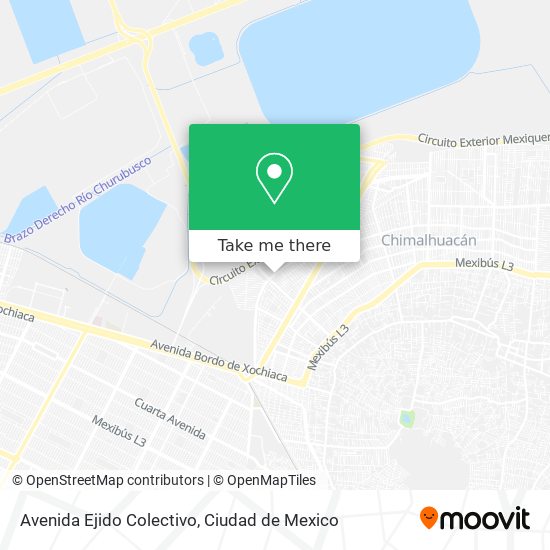 Mapa de Avenida Ejido Colectivo