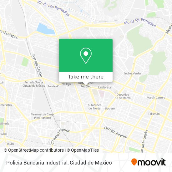 Policia Bancaria Industrial map