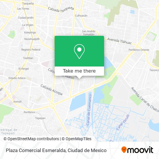 Mapa de Plaza Comercial Esmeralda