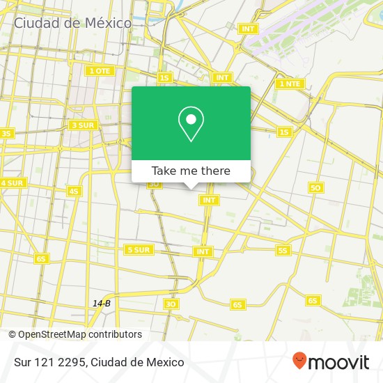 Mapa de Sur 121 2295