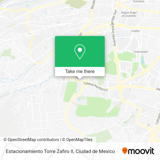 Estacionamiento Torre Zafiro II map