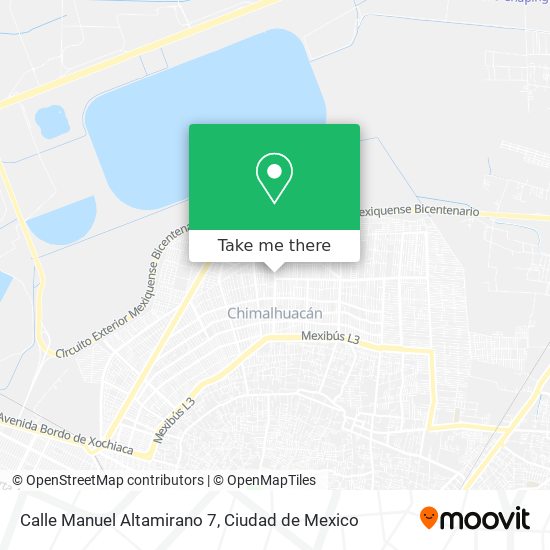 Calle Manuel Altamirano 7 map