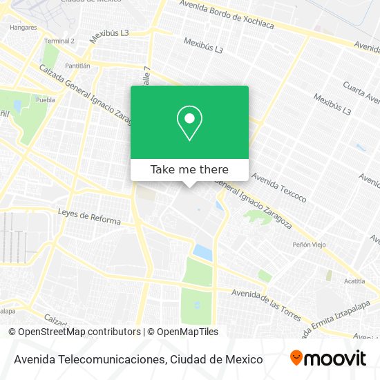 Avenida Telecomunicaciones map