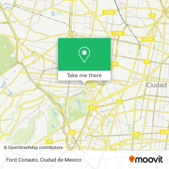 Mapa de Ford Conauto