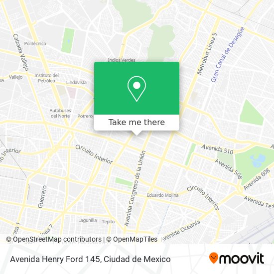 Avenida Henry Ford 145 map