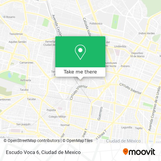 Escudo Voca 6 map