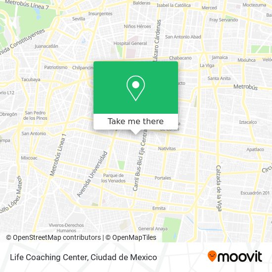 Life Coaching Center map