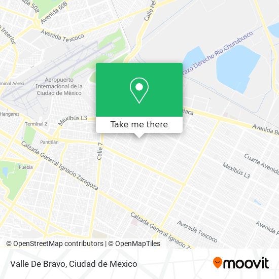 Mapa de Valle De Bravo