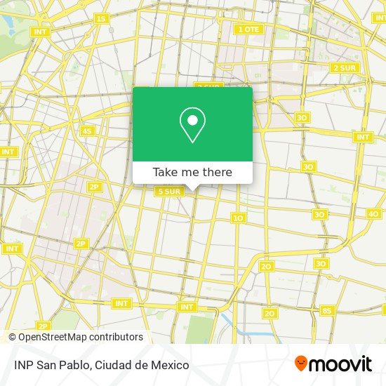 INP San Pablo map