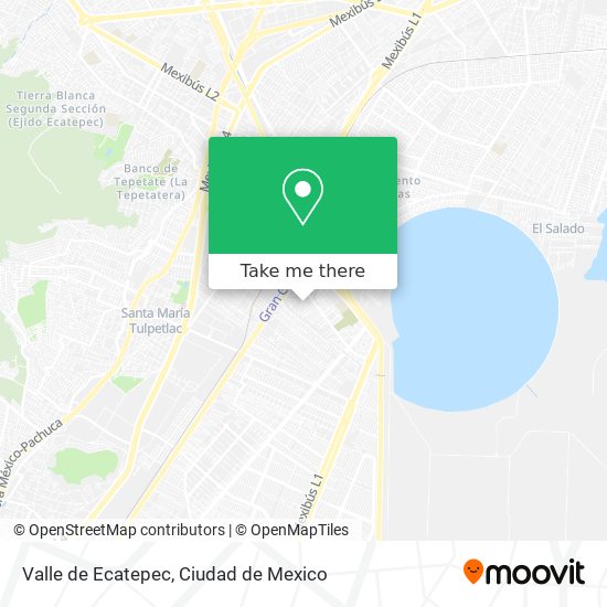 Valle de Ecatepec map