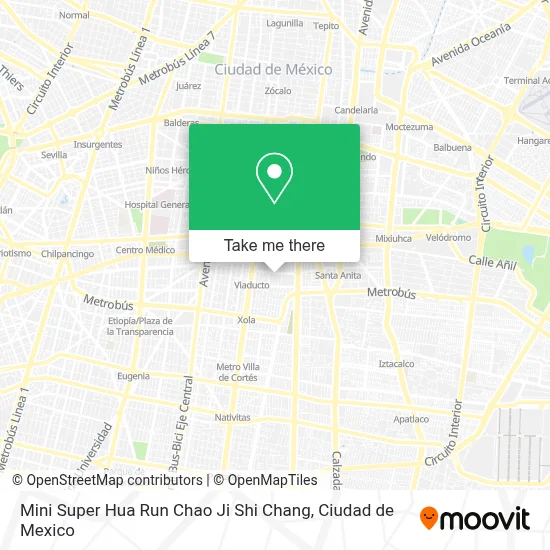 Mini Super Hua Run Chao Ji Shi Chang map