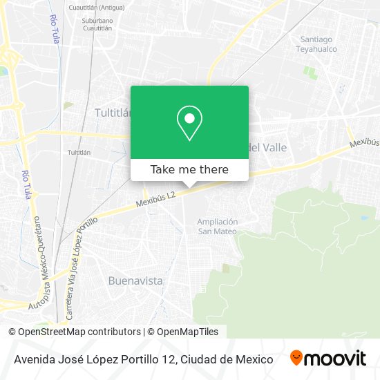Avenida José López Portillo 12 map