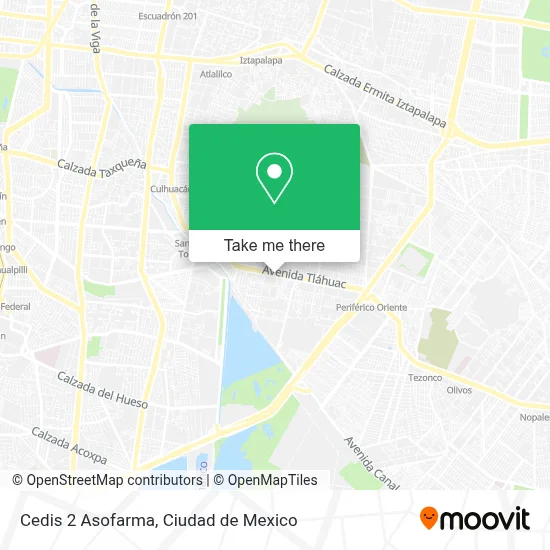 Cedis 2 Asofarma map