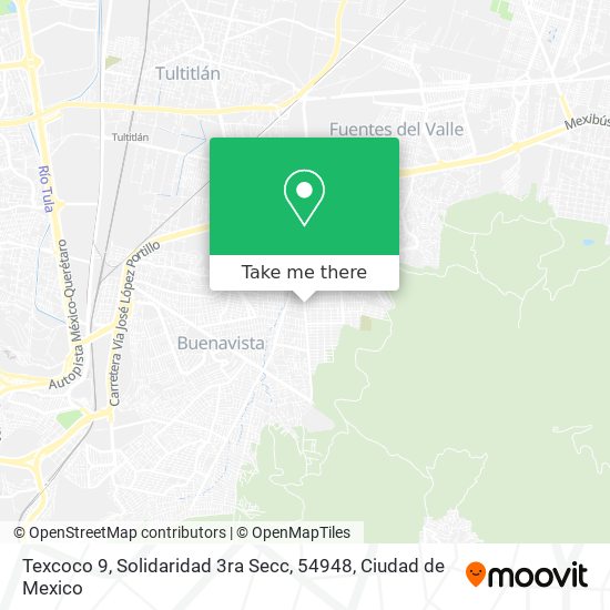 Texcoco 9, Solidaridad 3ra Secc, 54948 map