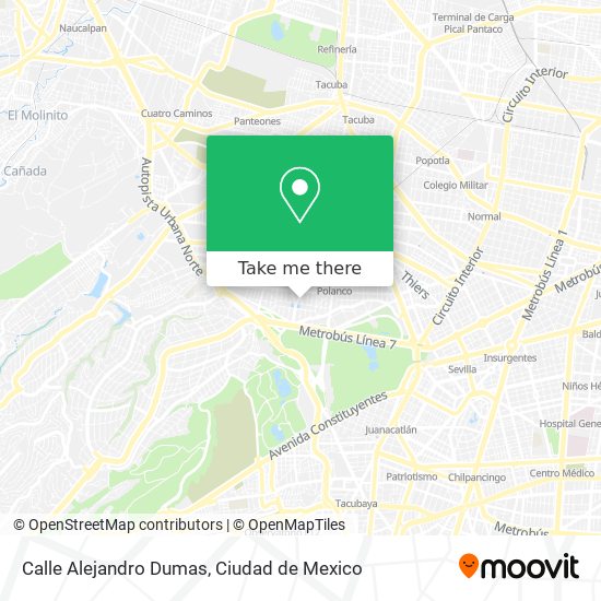 Calle Alejandro Dumas map