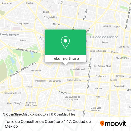 Torre de Consultorios Querétaro 147 map