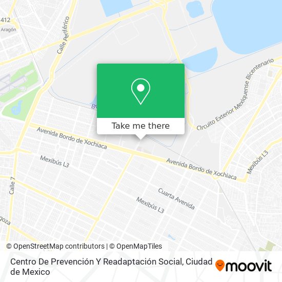 Centro De Prevención Y Readaptación Social map