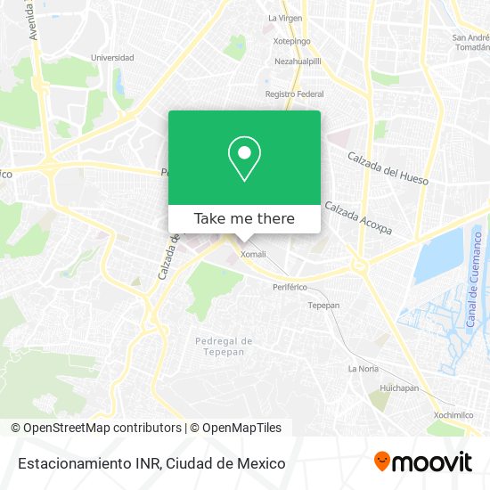 Estacionamiento INR map