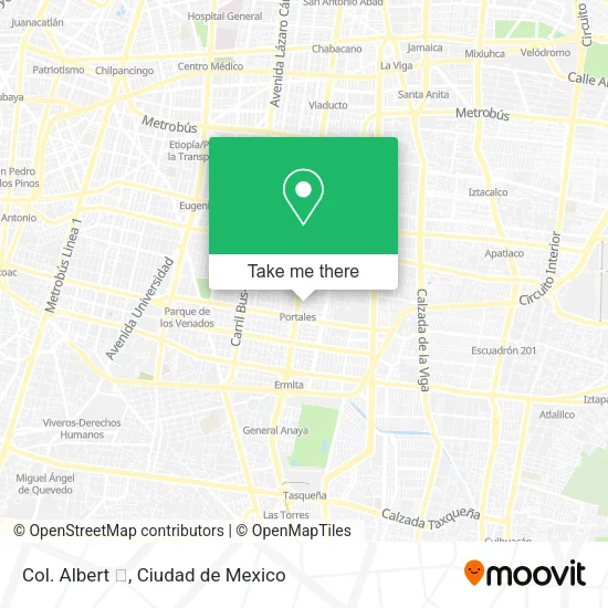 Mapa de Col. Albert 🌆