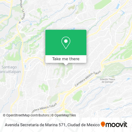 Avenida Secretaría de Marina 571 map