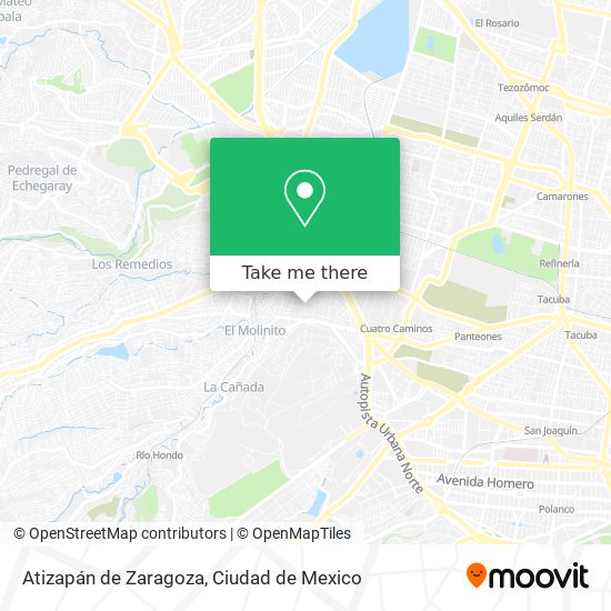 Atizapán de Zaragoza map