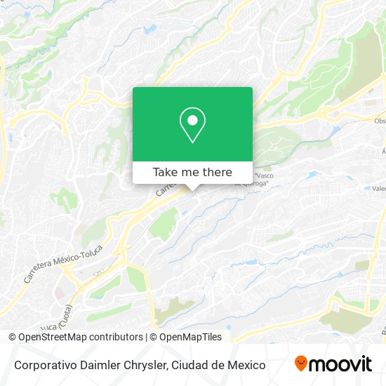 Corporativo Daimler Chrysler map