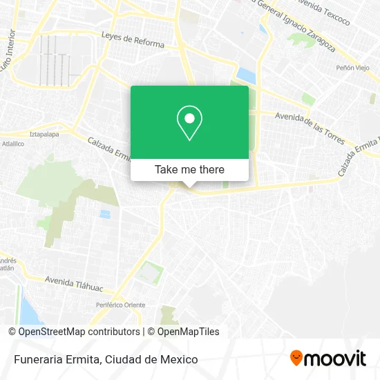 Funeraria Ermita map