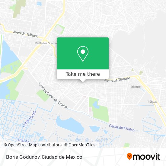 Mapa de Boris Godunov