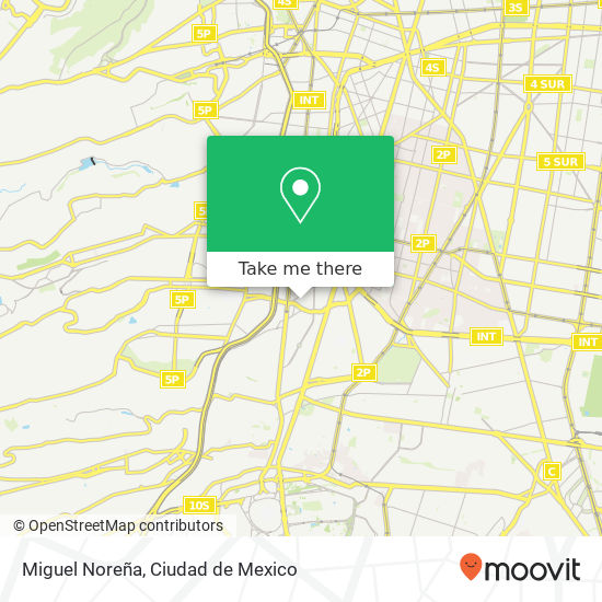Miguel Noreña map