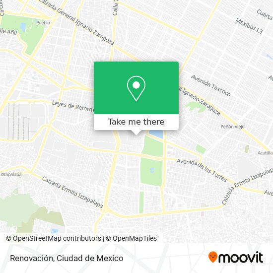 Renovación map