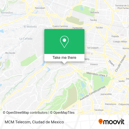 MCM Telecom map