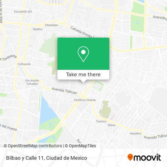 Bilbao y Calle 11 map