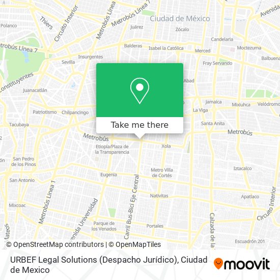 URBEF Legal Solutions (Despacho Jurídico) map