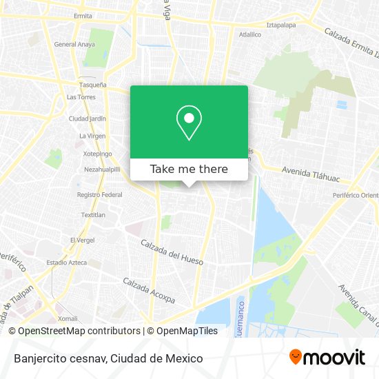 Mapa de Banjercito cesnav