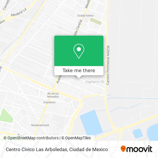 Mapa de Centro Civico Las Arboledas