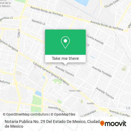 Notaria Publica No. 29 Del Estado De Mexico map