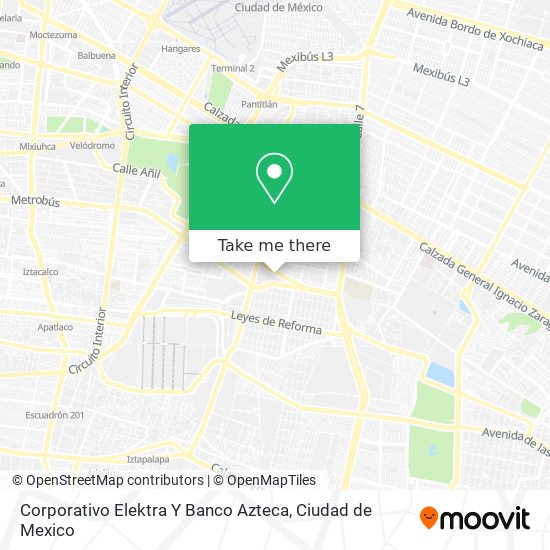 Corporativo Elektra Y Banco Azteca map