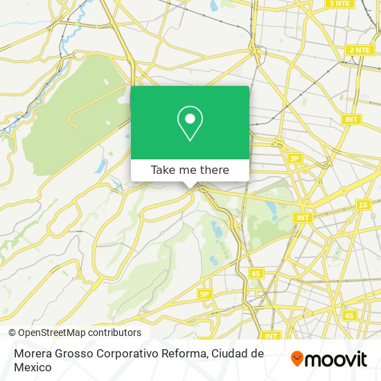 Morera Grosso  Corporativo Reforma map