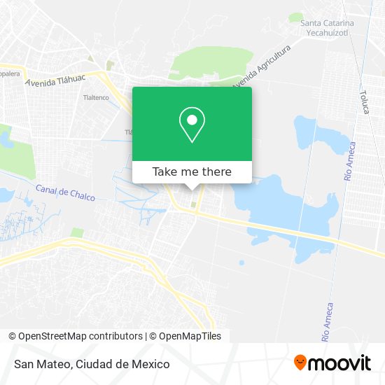 San Mateo map